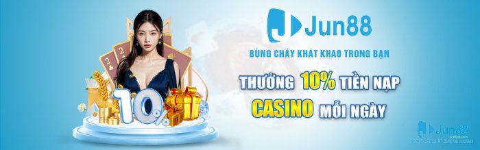 Thao tác nhận khuyến mãi casino Jun88